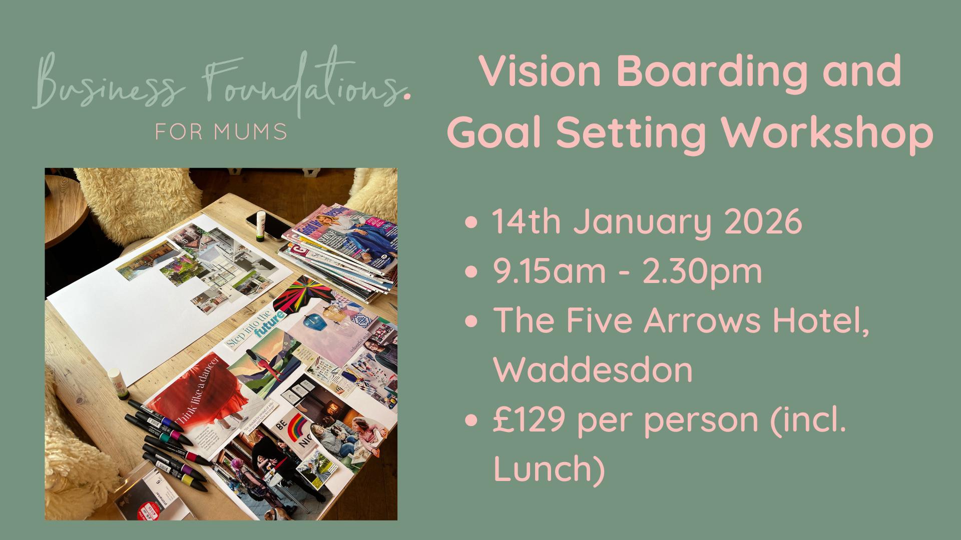 Vision Boarding and Goal Setting Workshop 2026